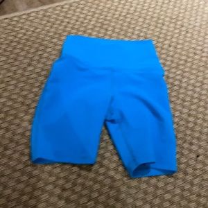 Blue five dancewear biker shorts